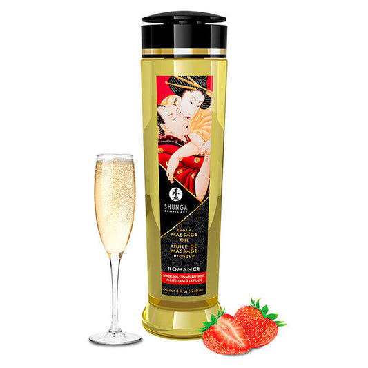 Shunga Erotic Romance Massage Oil 240 Ml | Niks.fi verkkokauppa