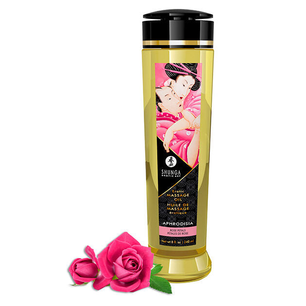 Shunga Aphrodisia Erotic Massage Oil 240 Ml | Niks.fi verkkokauppa