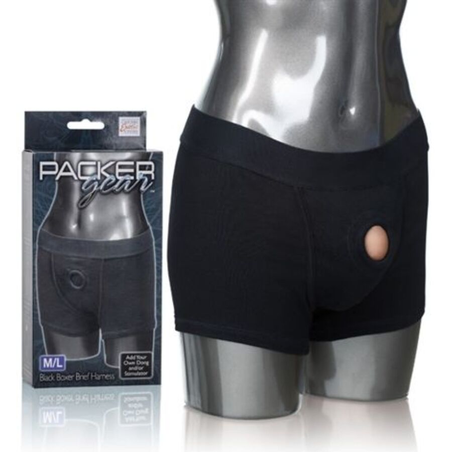 Calexotics Packer Gear Boxer Brief Harness M/L | Niks.fi verkkokauppa