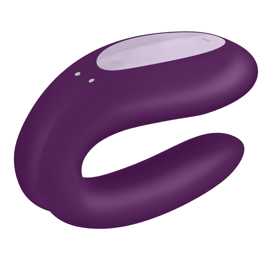 Satisfyer Double Joy Con App Purple | Niks.fi verkkokauppa