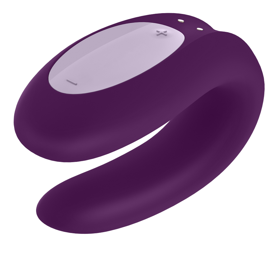 Satisfyer Double Joy Con App Purple | Niks.fi verkkokauppa