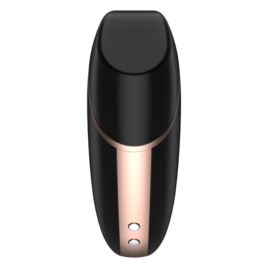 Satisfyer Love Triangle Air Pulse Stimulator & Vibrator Black | Niks.fi verkkokauppa