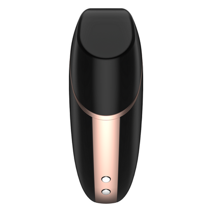 Satisfyer Love Triangle Air Pulse Stimulator & Vibrator Black | Niks.fi verkkokauppa