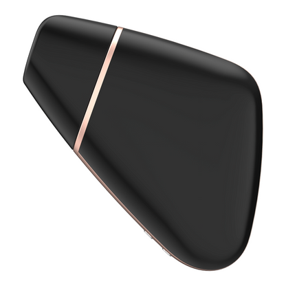 Satisfyer Love Triangle Air Pulse Stimulator & Vibrator Black | Niks.fi verkkokauppa