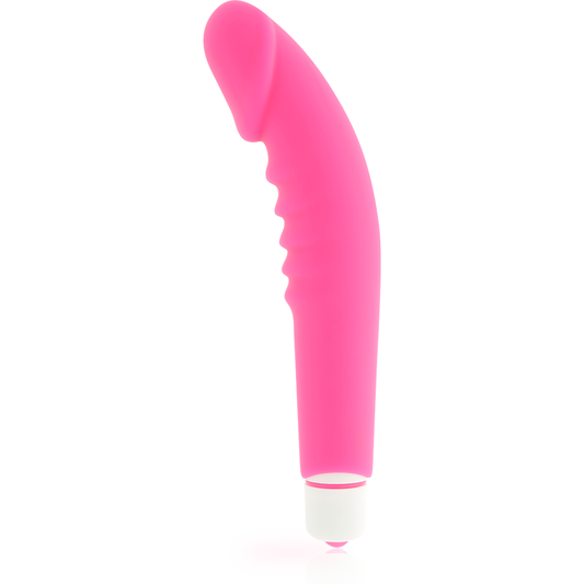 Dolce Vita Realistic Pleasure Pink Silicone | Niks.fi verkkokauppa