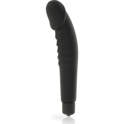 Dolce Vita Realistic Pleasure Black Silicone | Niks.fi verkkokauppa