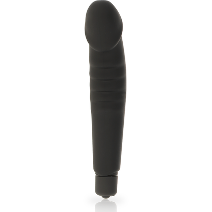 Dolce Vita Realistic Pleasure Black Silicone | Niks.fi verkkokauppa