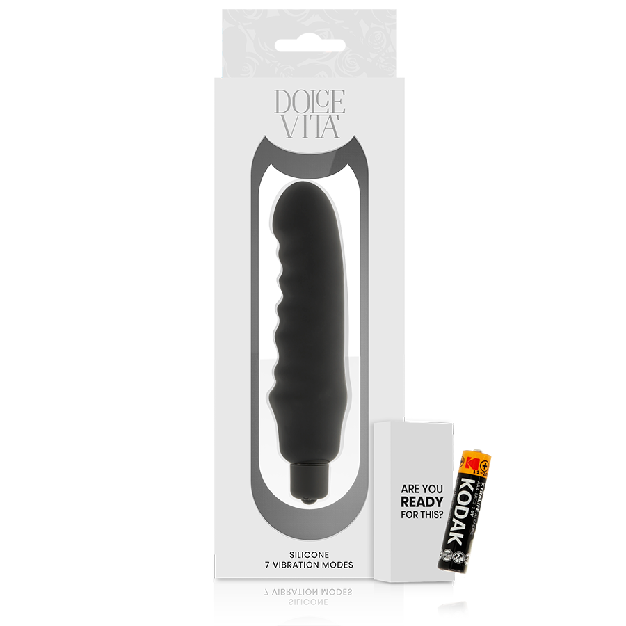 Dolce Vita Genius Black Silicone | Niks.fi verkkokauppa
