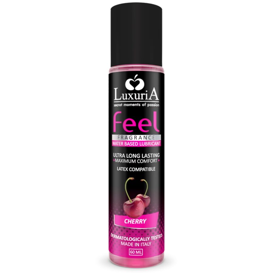 Intimateline Luxuria Feel Cherry Water Based Lubricant 60 Ml | Niks.fi verkkokauppa