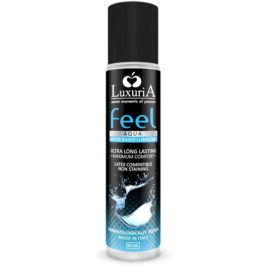 Intimatelineluxuria Feel Aqua Water Based Lubricant 60 Ml | Niks.fi verkkokauppa