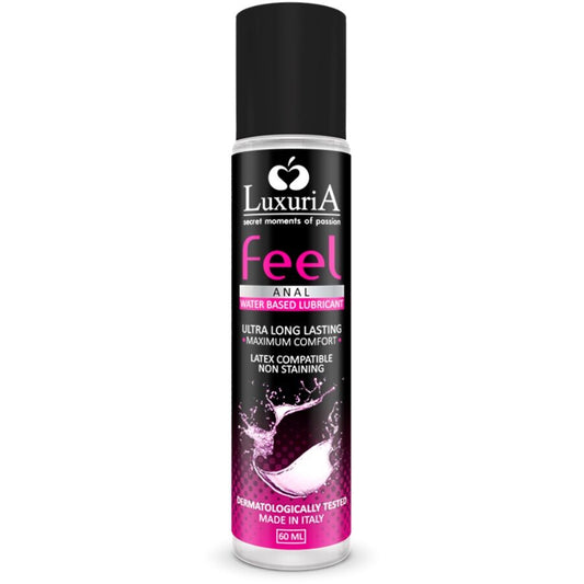 Intimateline Luxuria Feel Anal Water Based Lubricant 60 Ml | Niks.fi verkkokauppa