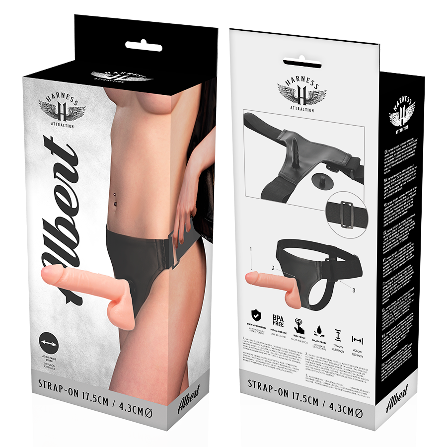 Harness Attraction Rnes Albert Realistic 17.5 Cm -O 4.3 Cm | Niks.fi verkkokauppa