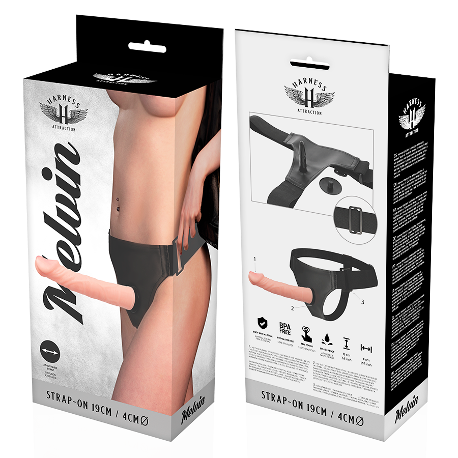 Harness Attraction Rnes Melvin Flesh 19 Cm -O 4 Cm | Niks.fi verkkokauppa