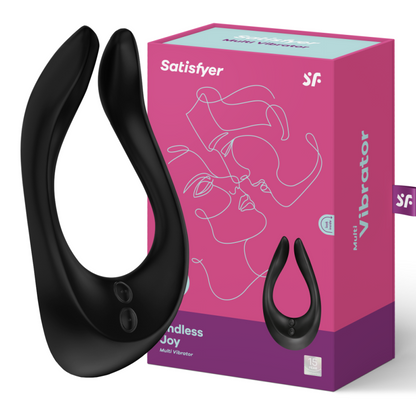 Satisfyer Partner Multifun 2 Black | Niks.fi verkkokauppa