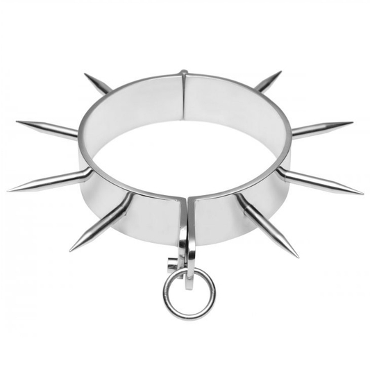 Bdsm Slave Collar With Points | Niks.fi verkkokauppa