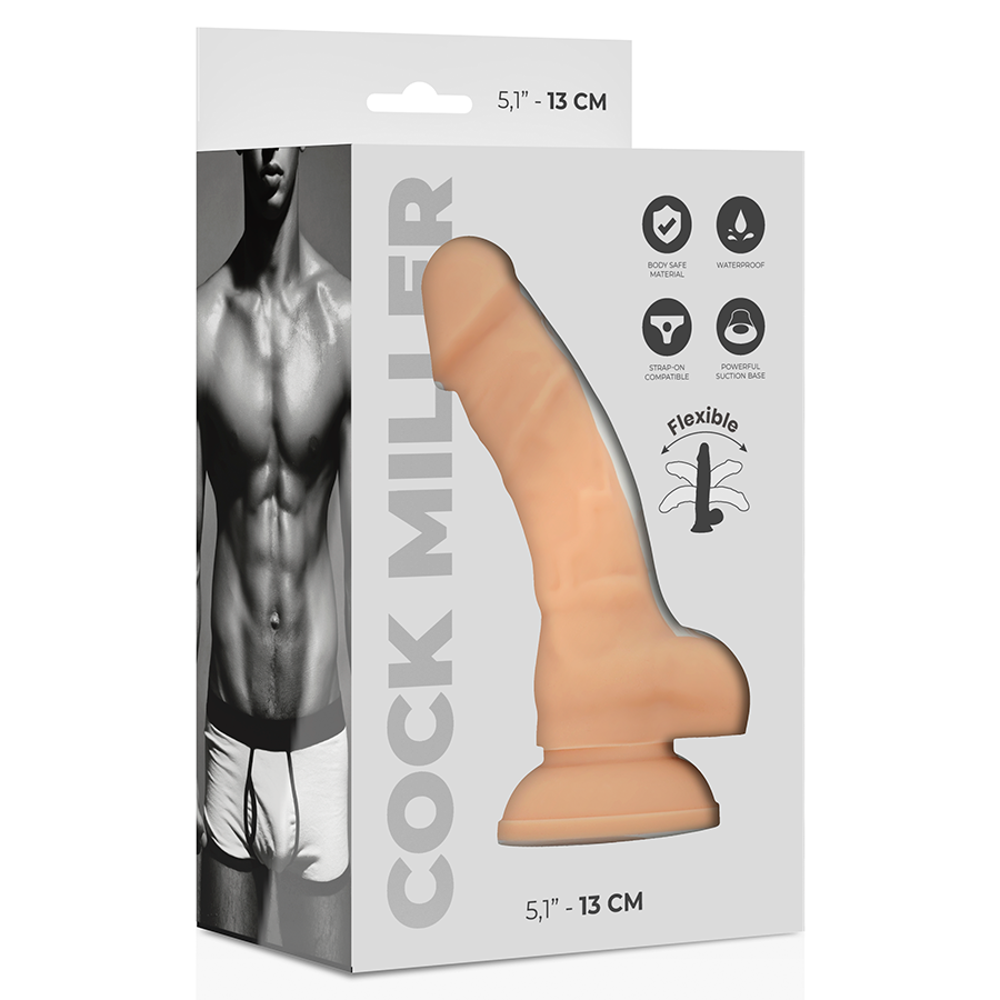 Cock Miller Silicone Density Cocksil Articulable 13 Cm | Niks.fi verkkokauppa