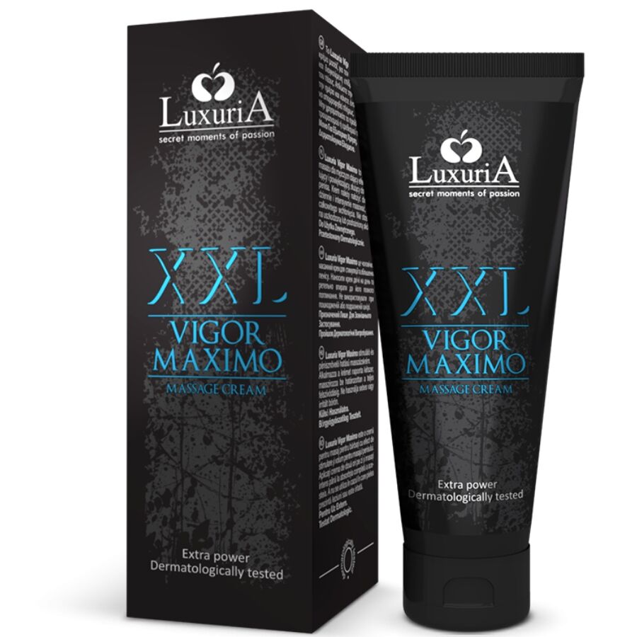 Intimateline Luxuria Xxl Vigor Maximo Massage Cream 75 Ml | Niks.fi verkkokauppa