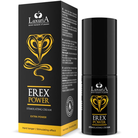 Intimateline Luxuria Erex Power Hard Longer Penis Cream 30 Ml | Niks.fi verkkokauppa