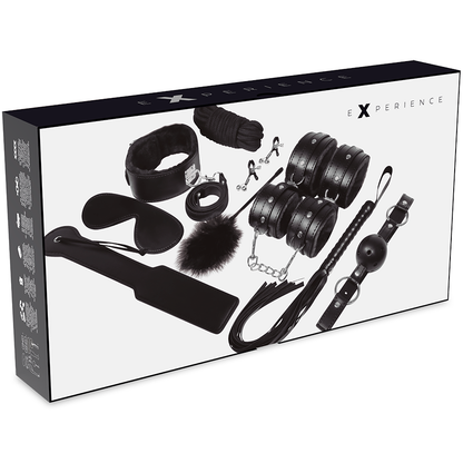 Experience Bdsm Fetish Kit Black Series | Niks.fi verkkokauppa