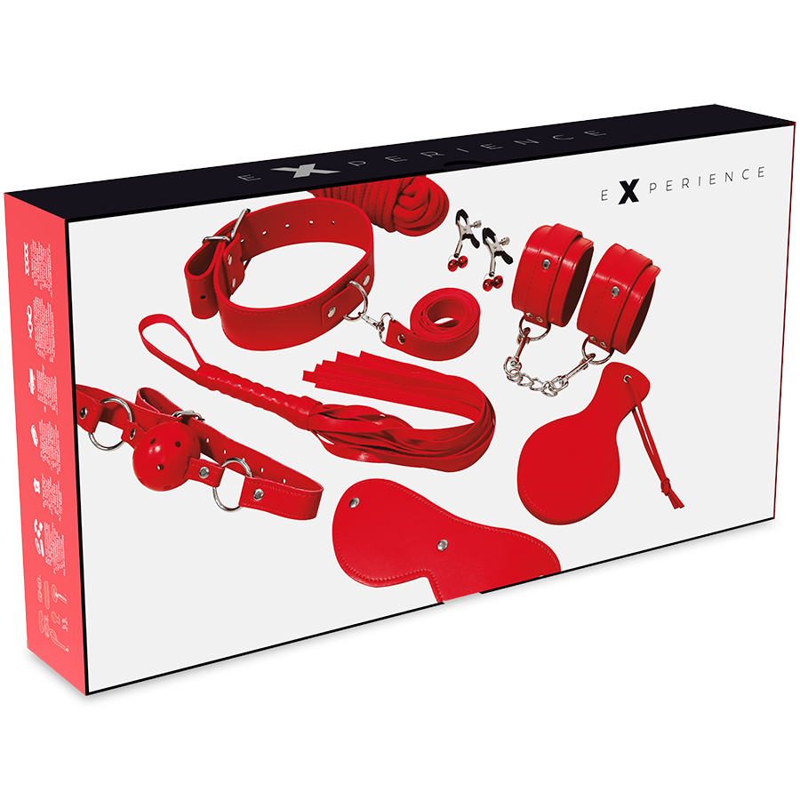 Experience Bdsm Fetish Kit Red Series | Niks.fi verkkokauppa