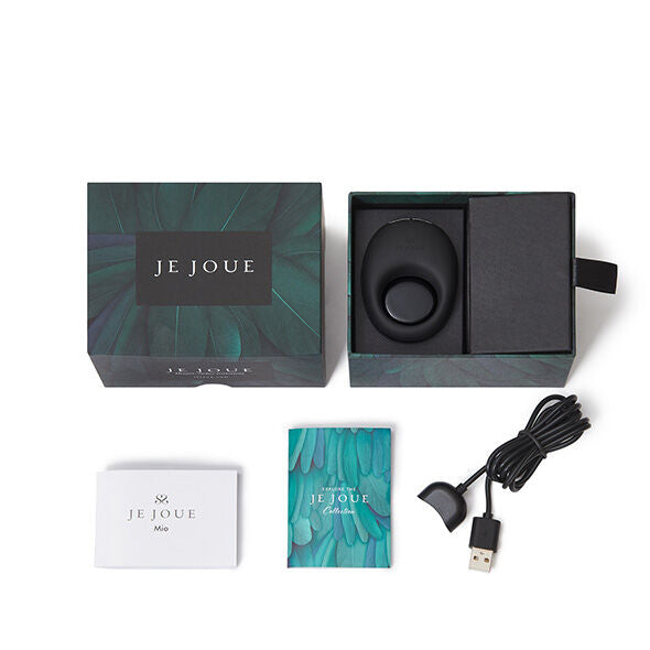 Je Joue Mio Vibrator Ring Black | Niks.fi verkkokauppa