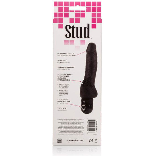 Calexotics Power Stud Cliterrific Black Vibrator | Niks.fi verkkokauppa