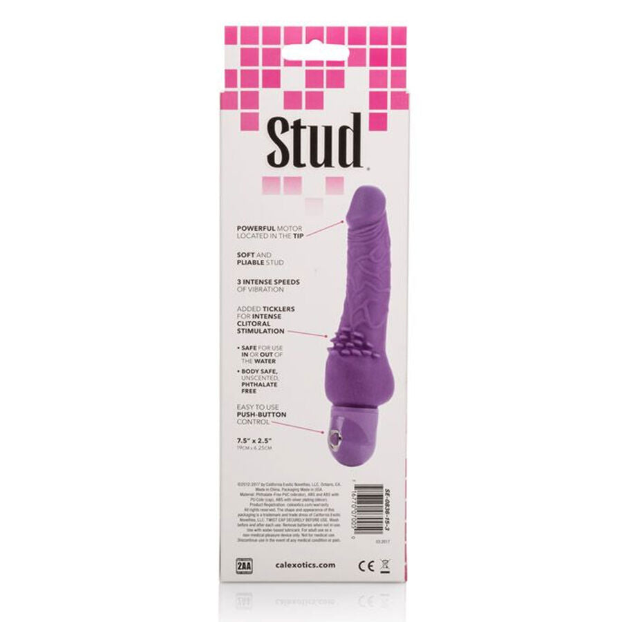 Calexotics Power Stud Cliterrific Purple Vibrator | Niks.fi verkkokauppa