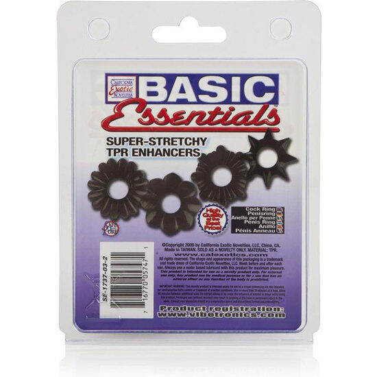 Calexotics Basic Essentials 4 Pack | Niks.fi verkkokauppa
