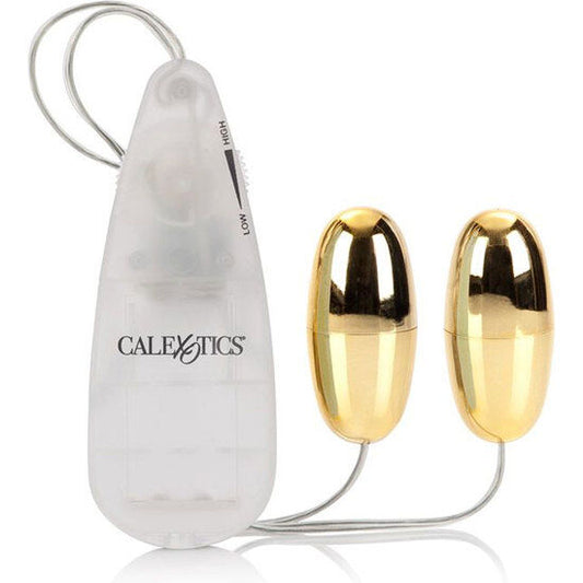 Calexotics Vibrating Bullets Gold Duo | Niks.fi verkkokauppa