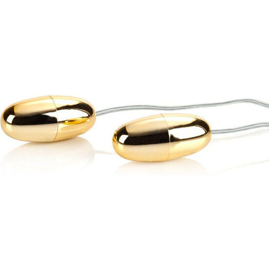 Calexotics Vibrating Bullets Gold Duo | Niks.fi verkkokauppa