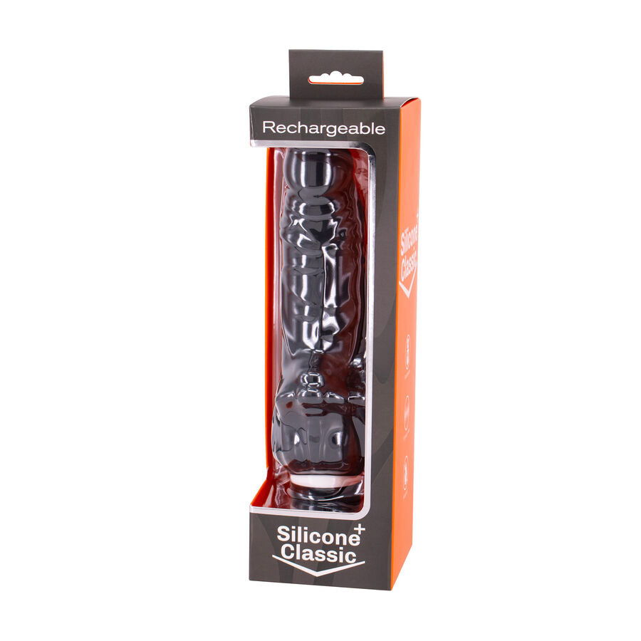 Seven Creations Black Rechargeable Vibrator 7V 18 Cm Model 1 | Niks.fi verkkokauppa