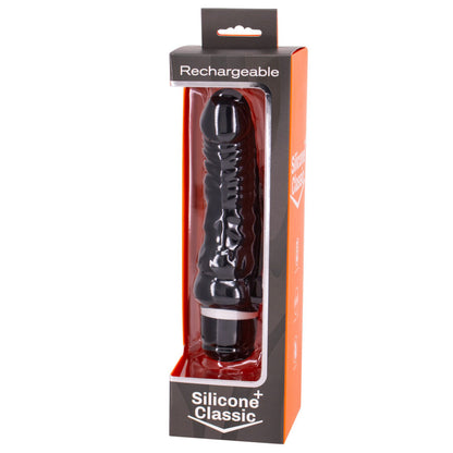 Seven Creations Black Rechargeable Vibrator 7V 18 Cm Model 2 | Niks.fi verkkokauppa