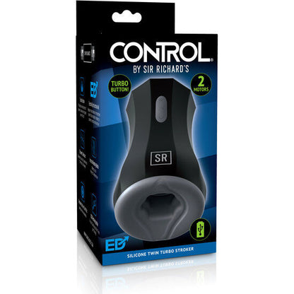 Sir Richards Silicone Twin Turbo Stroker | Niks.fi verkkokauppa