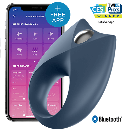 Satisfyer Powerful Royal One Ring Vibrator App | Niks.fi verkkokauppa