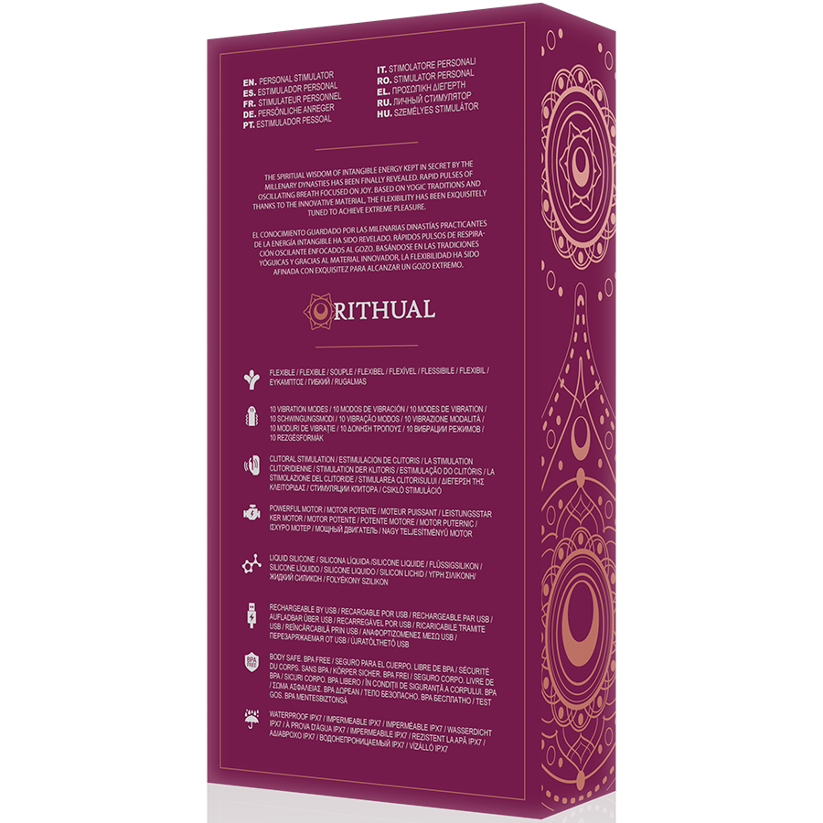Rithual Anusara Dual Rechargeable Engine 2.0 Orchid | Niks.fi verkkokauppa