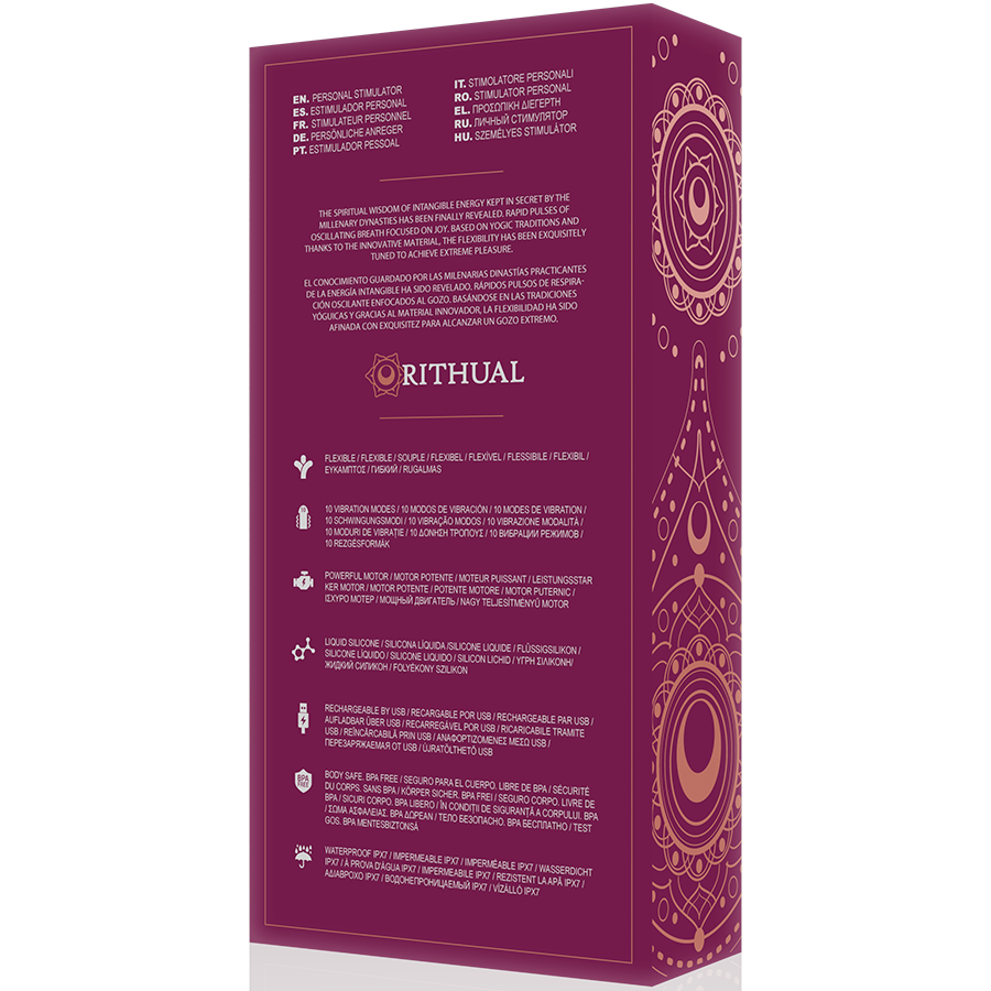 Rithual Orchid Rechargeable G-Point Kriya Stimulator | Niks.fi verkkokauppa