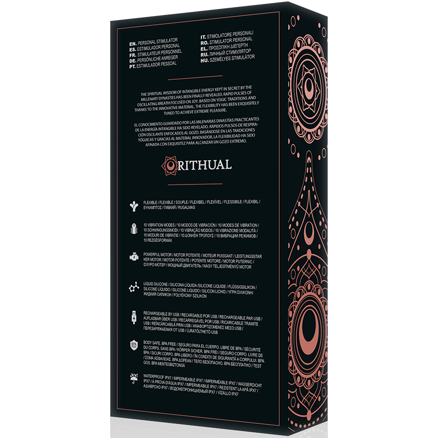 Rithual Kriya Stimulaodr Rechargeable G-Point Black | Niks.fi verkkokauppa