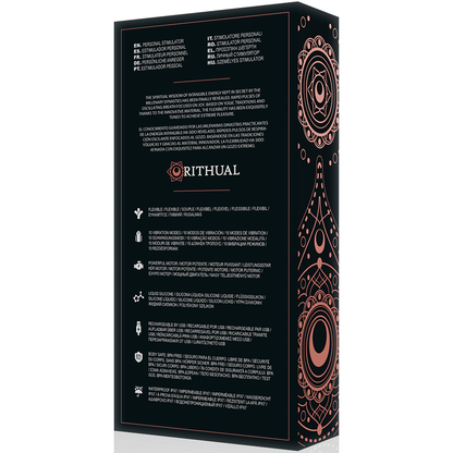 Rithual Kriya Stimulaodr Rechargeable G-Point Black | Niks.fi verkkokauppa