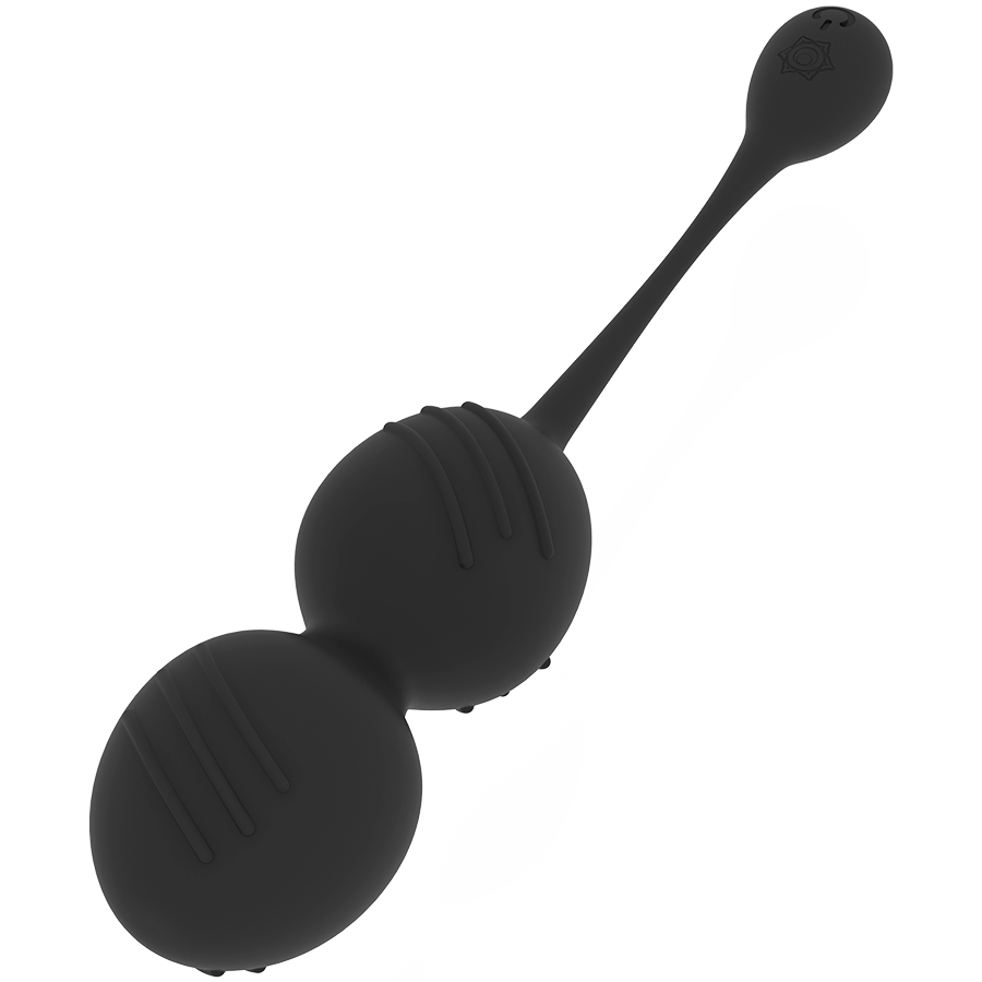 Rithual Nisha Rechargeable Vibrating Kegel Balls Black | Niks.fi verkkokauppa