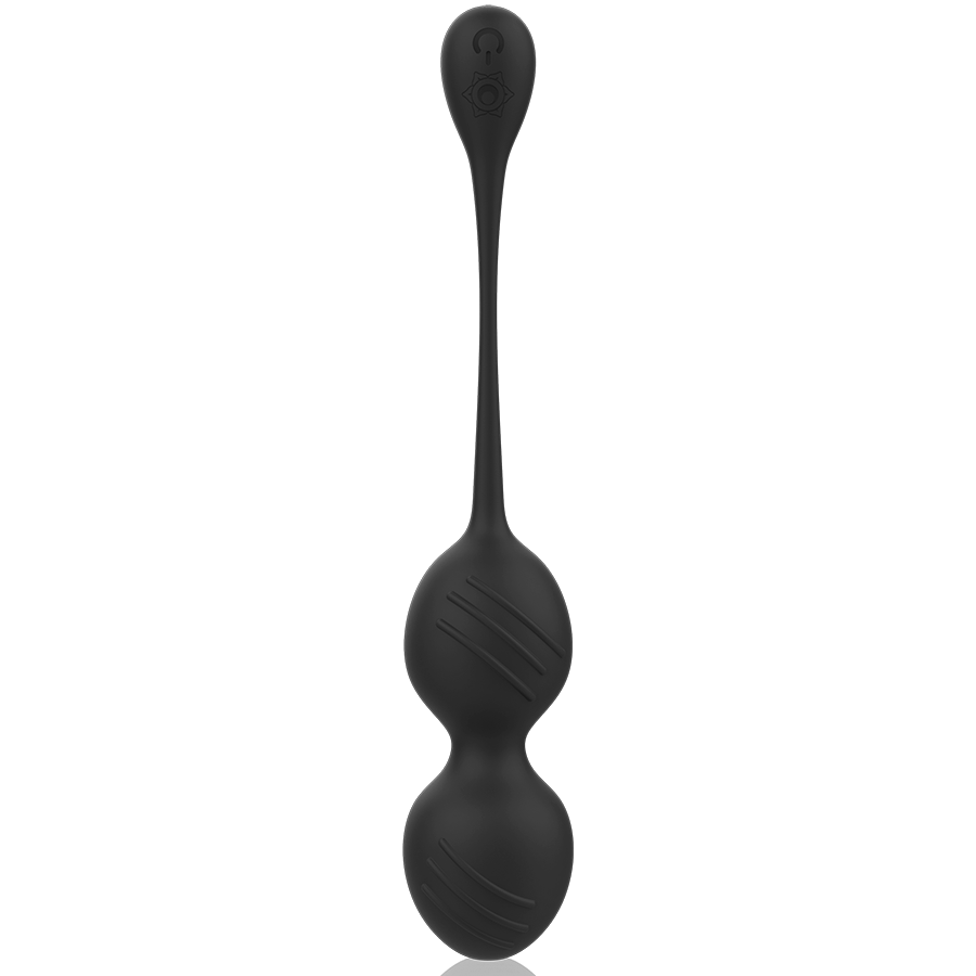 Rithual Nisha Rechargeable Vibrating Kegel Balls Black | Niks.fi verkkokauppa