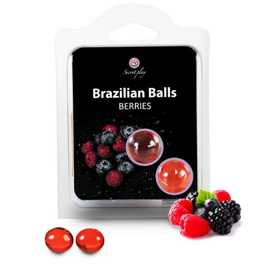 Secretplay 2 Brazilian Balls Berries | Niks.fi verkkokauppa