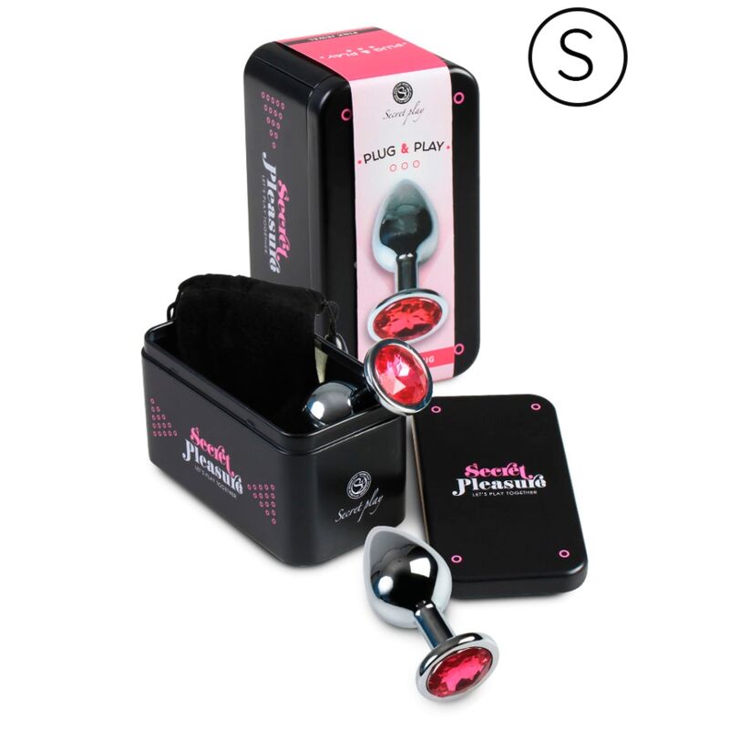 Secretplay Plug Anal Aluminum Fuchsia 7 Cm | Niks.fi verkkokauppa