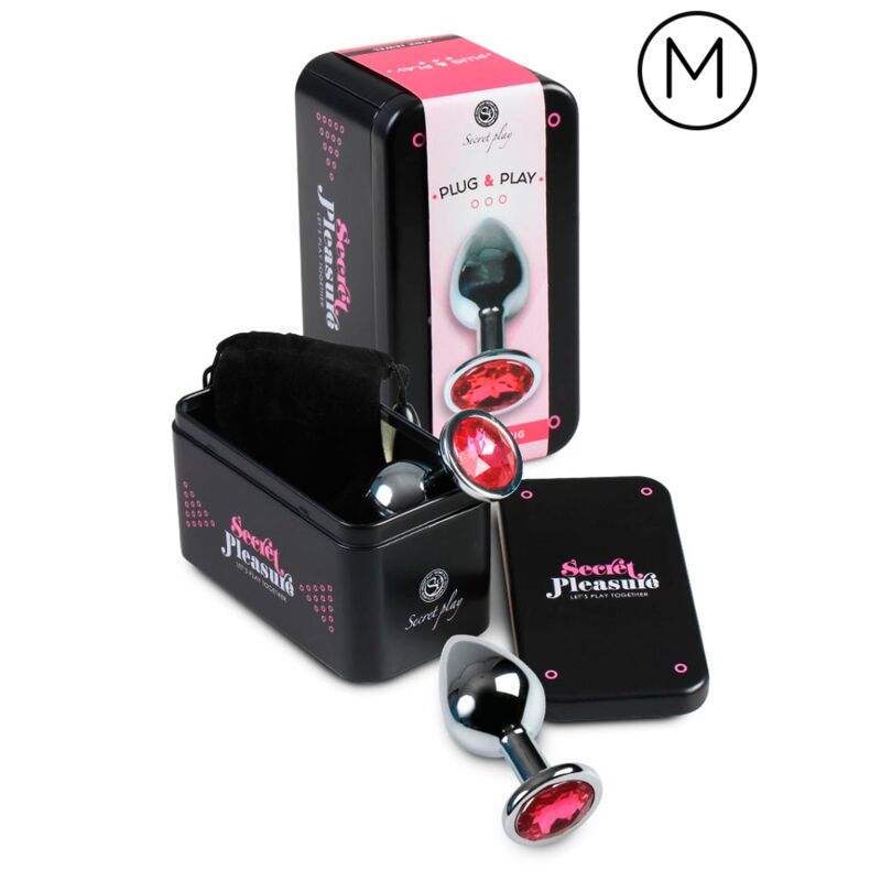 Secretplay Plug Anal Fuchsia 8 Cm | Niks.fi verkkokauppa