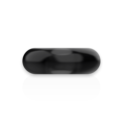 Powering Super Flexible And Resistant Penis Ring 3.5Cm Black | Niks.fi verkkokauppa