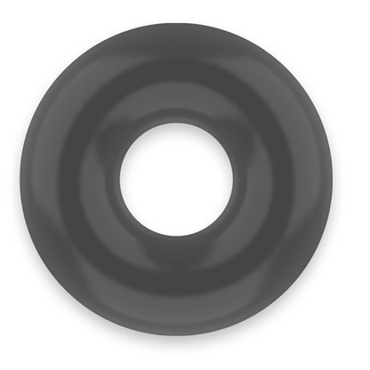 Powering Super Flexible And Resistant Penis Ring 3.5Cm Black | Niks.fi verkkokauppa