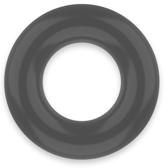 Powering Super Flexible And Resistant Penis Ring 3.8Cm Pr04 Black | Niks.fi verkkokauppa