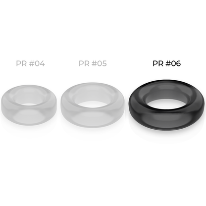 Powering Super Flexible And Resistant Penis Ring 5.5Cm Pr06 Black | Niks.fi verkkokauppa