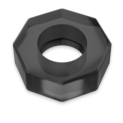 Powering Super Flexible And Resistant Penis Ring 5Cm Pr10 Black | Niks.fi verkkokauppa