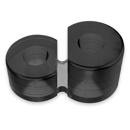 Powering Super Flexible And Resistant Double Penis Ring Pr09 Black | Niks.fi verkkokauppa
