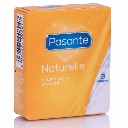 Pasante Naturelle Condom 3 Pack | Niks.fi verkkokauppa